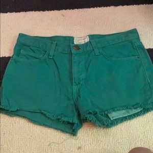 Current Elliott jean shorts